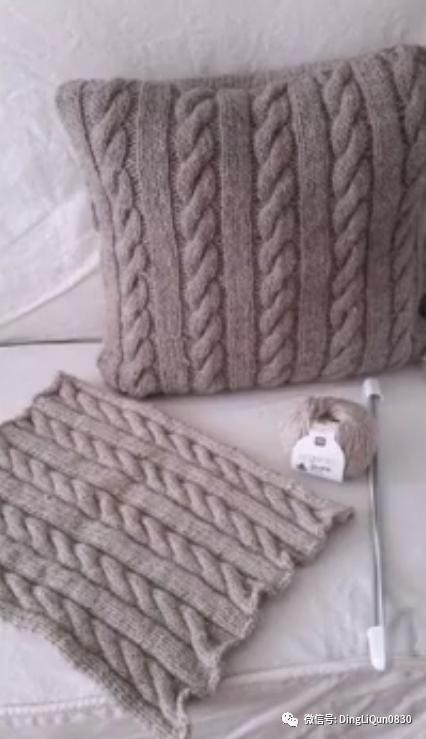 針織作品 30款簡單優(yōu)雅的抱枕,你也能做出來